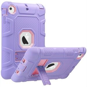 Apple Purple and Pink Rugged iPad Case with Kickstand